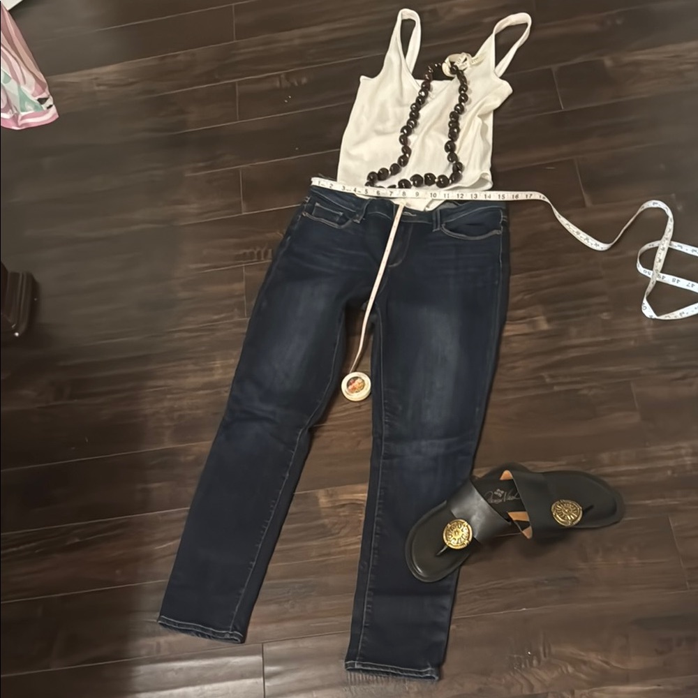 PAIGE Dark Blue Denim Jeans